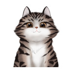 Long Hair Cat--(3)