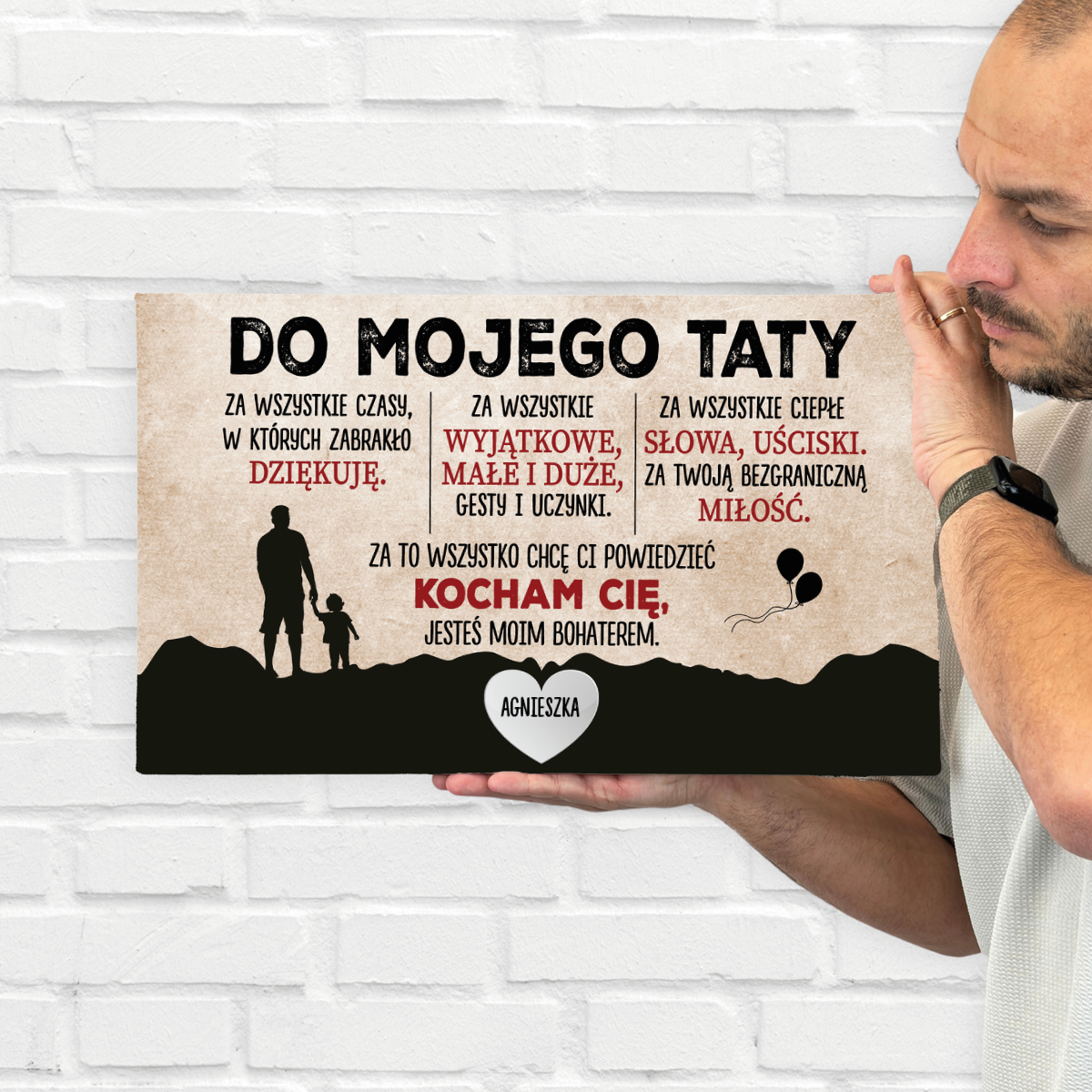 Tato, za to wszystko chcemy Ci powiedzieć - Płótno