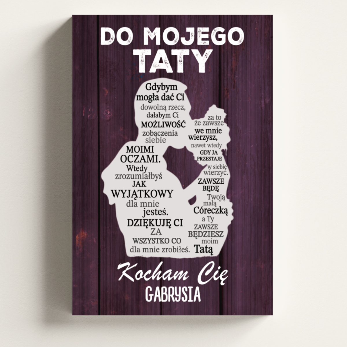Do Mojego Taty - Płótno