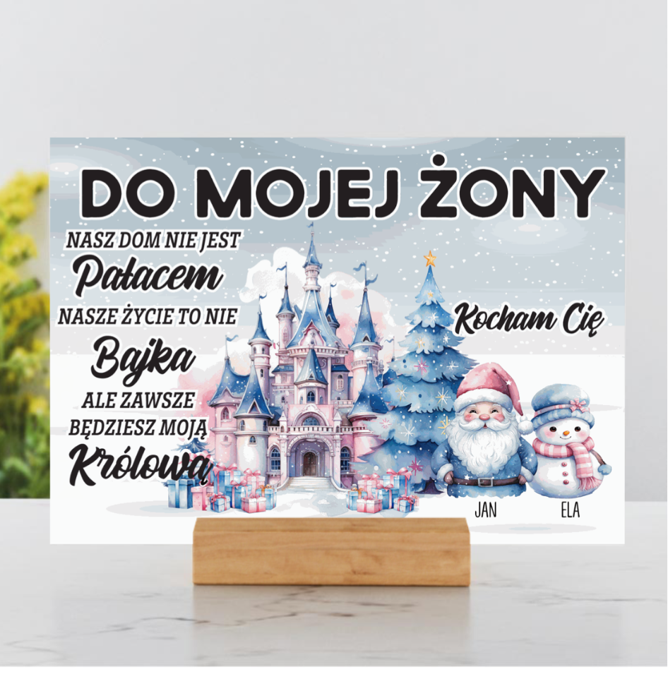 Do mojej żony...