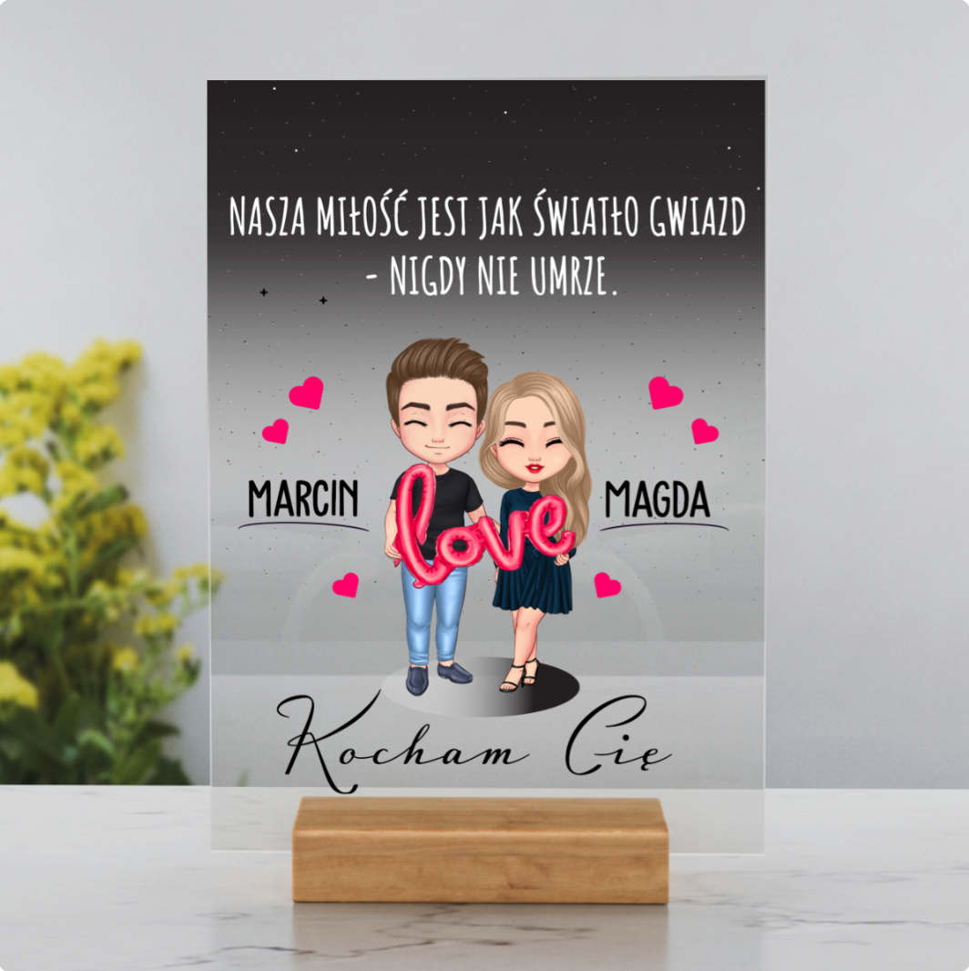 Nasza miłość jest jak światło gwiazd