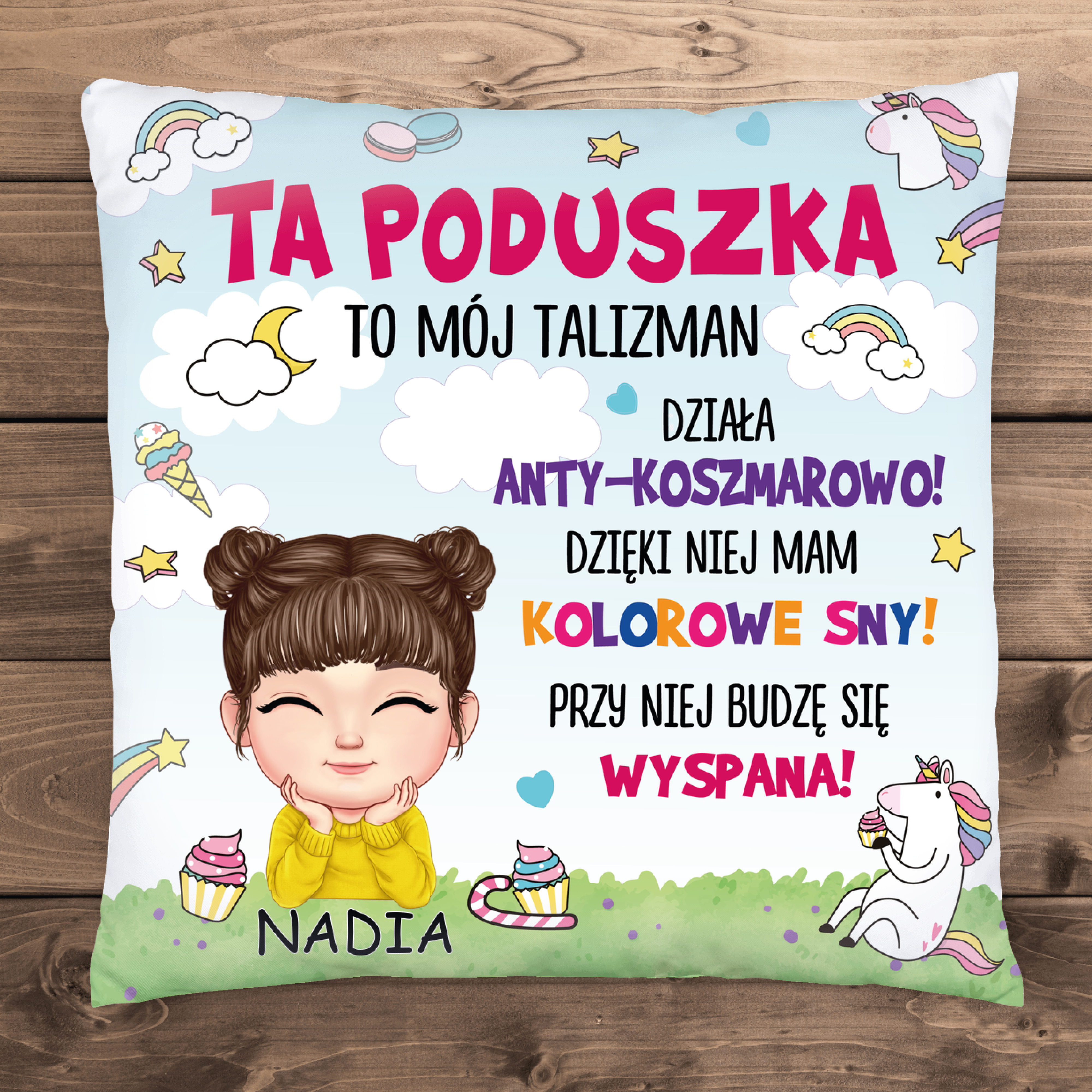 Poduszka talizman