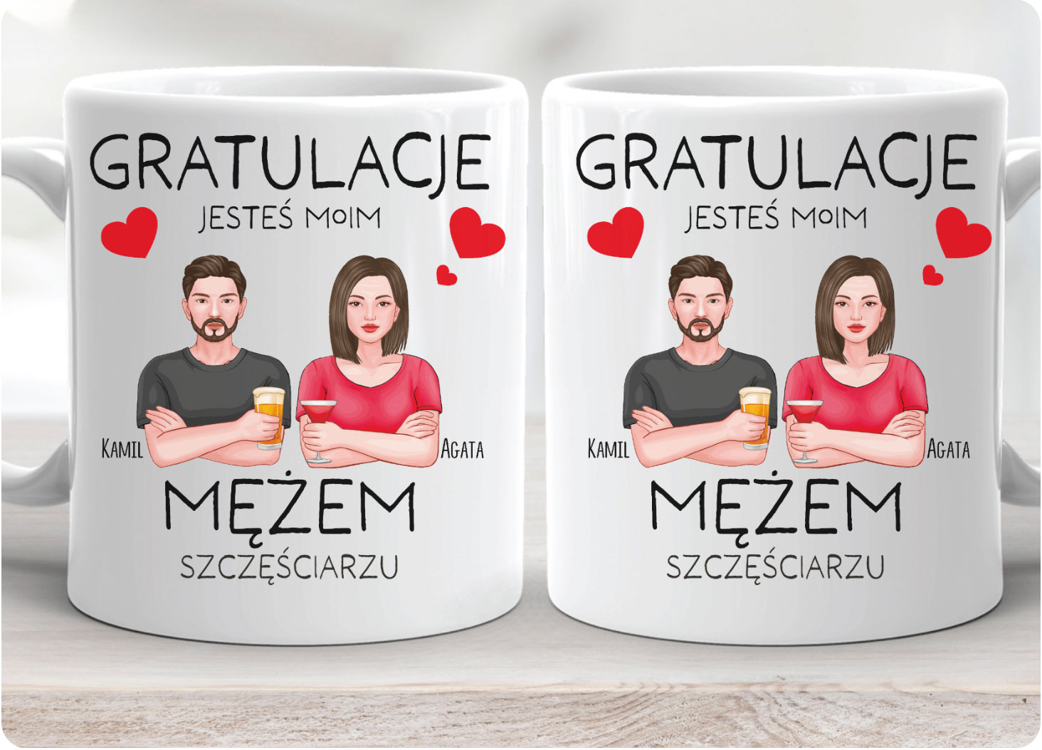Gratulacje jesteś moim mężem