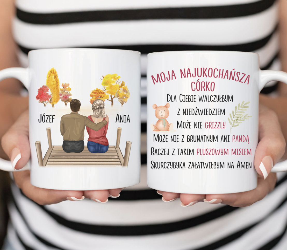 Najukochańsza córka - kubek