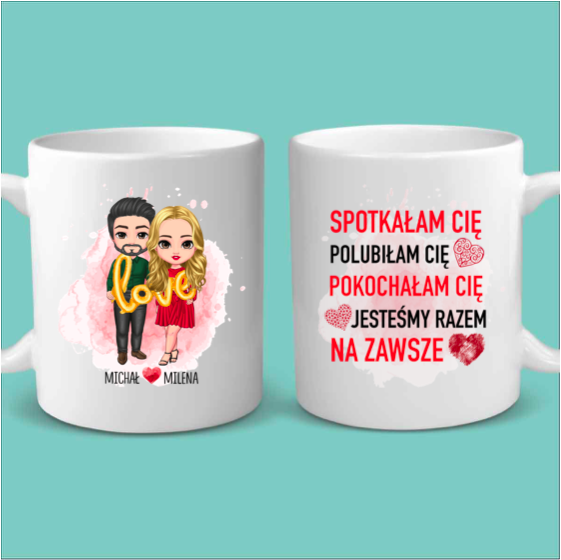 Pokochałam cię - kubek