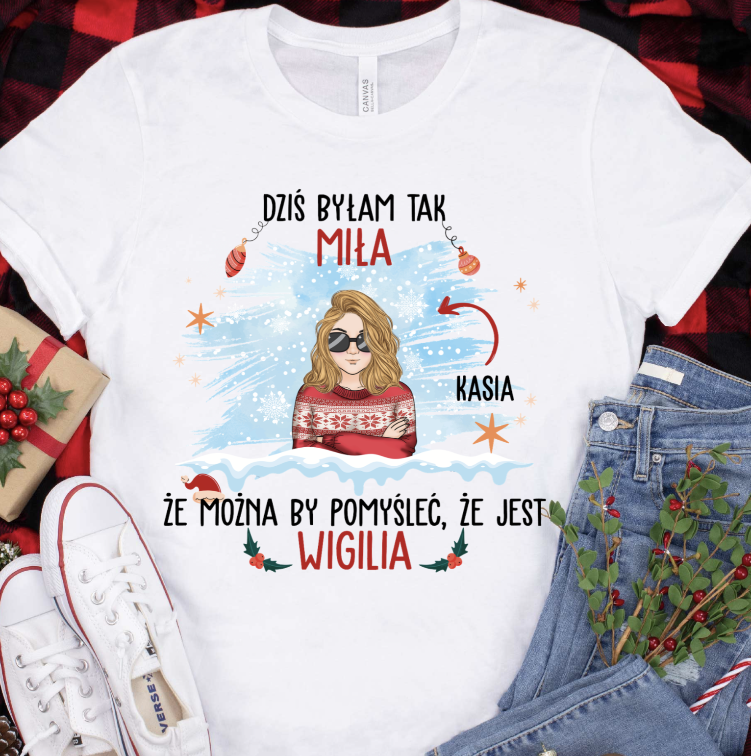 Można by pomyśleć, że jest Wigilia - Koszulka