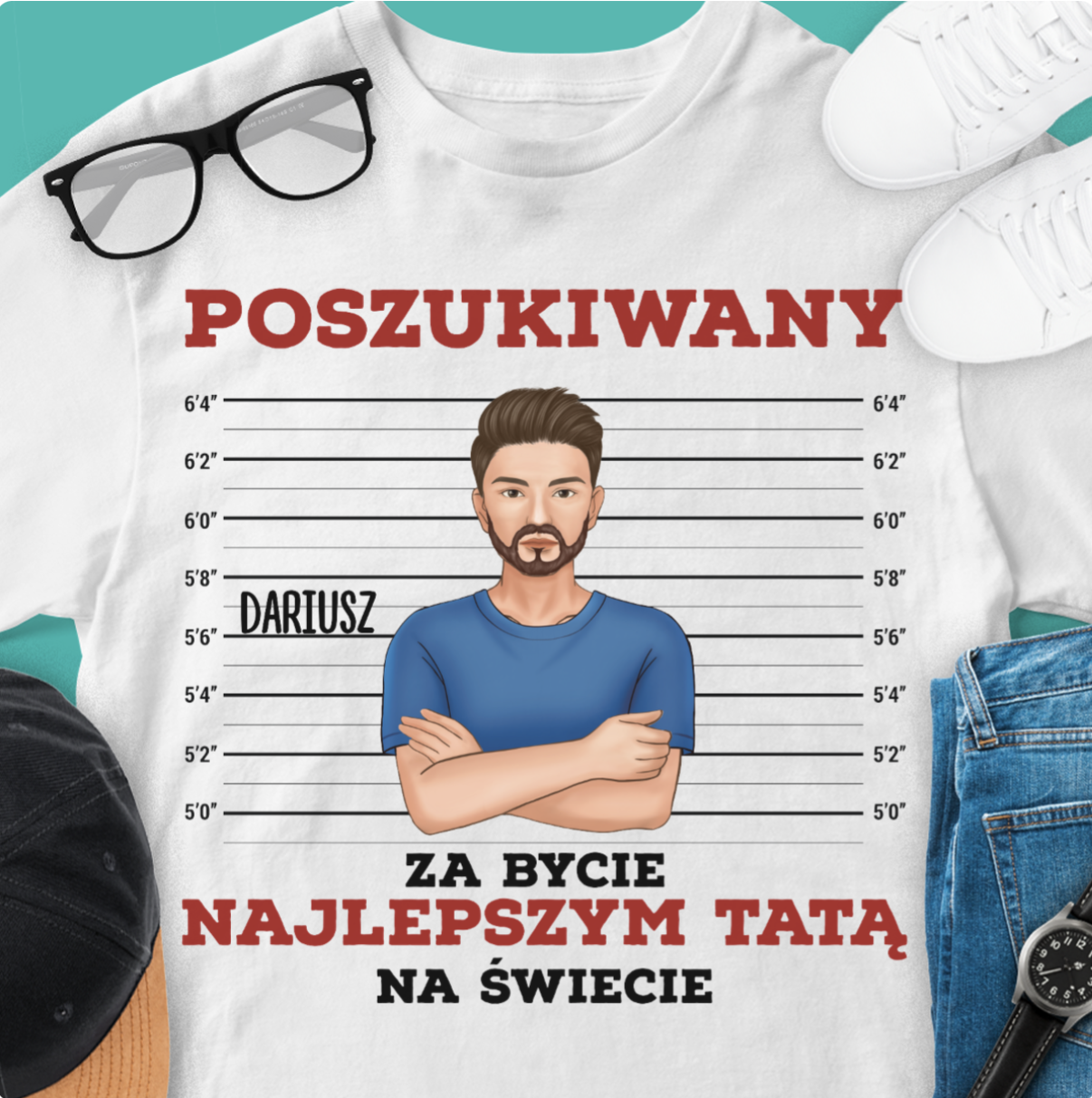 Poszukiwany Tata - Koszulka