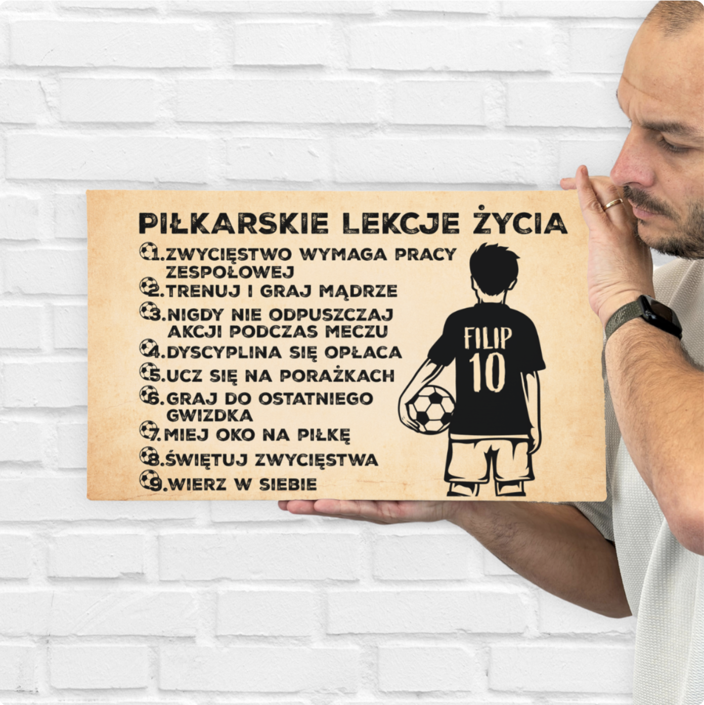 Piłkarskie lekcje życia - Płótno