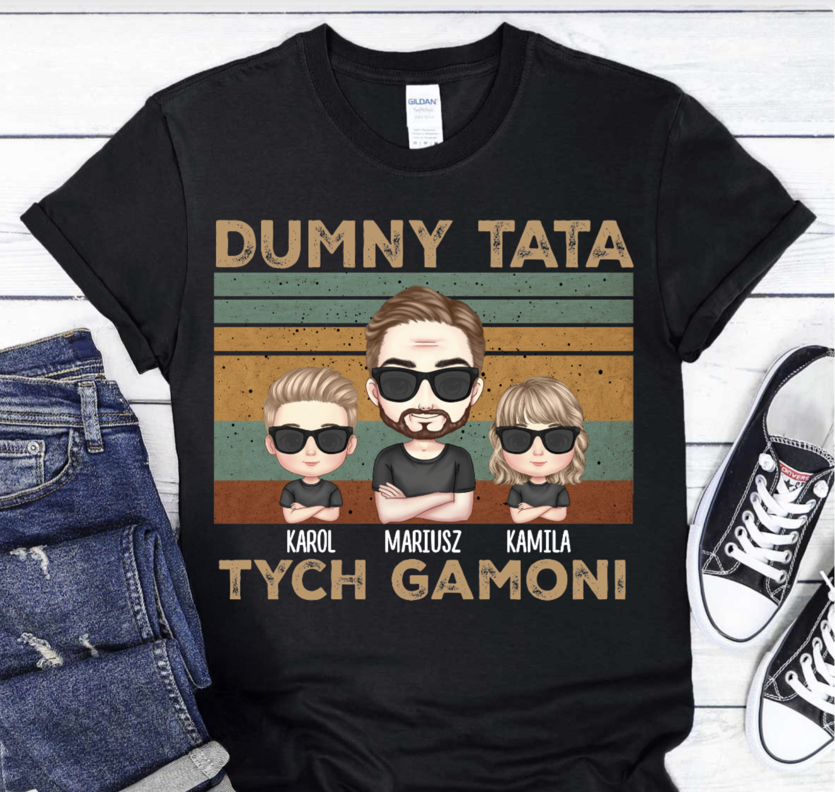Dumny tata kilku gamoni