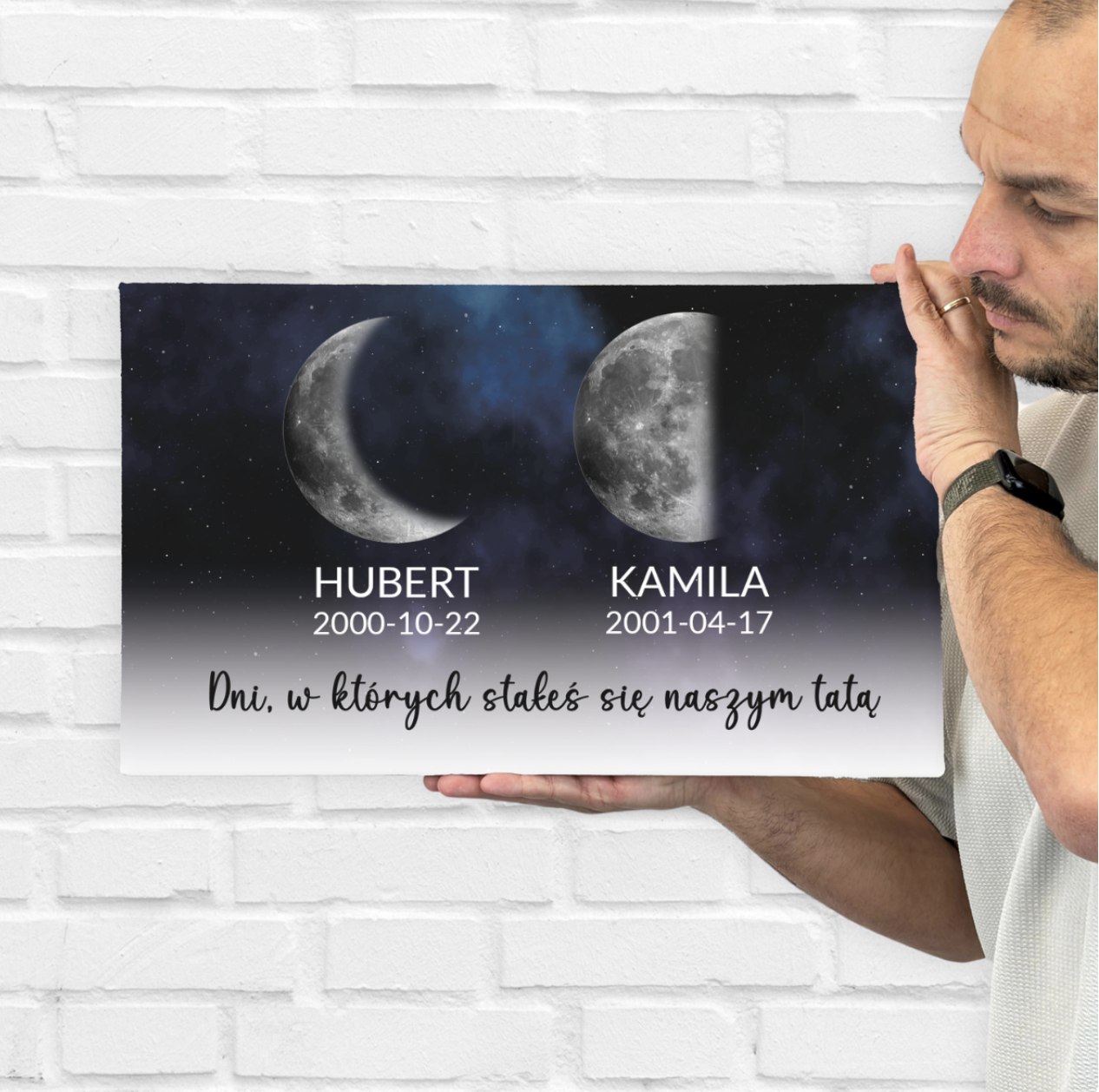 Dni, w które stałeś się naszym tatą - Fotoobraz