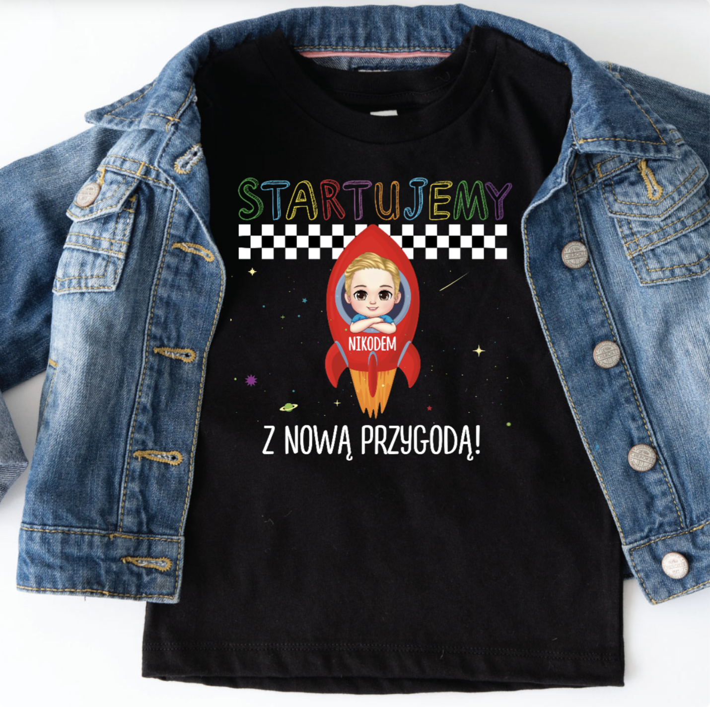 Startujemy z nową przygodą - Kosmiczna koszulka