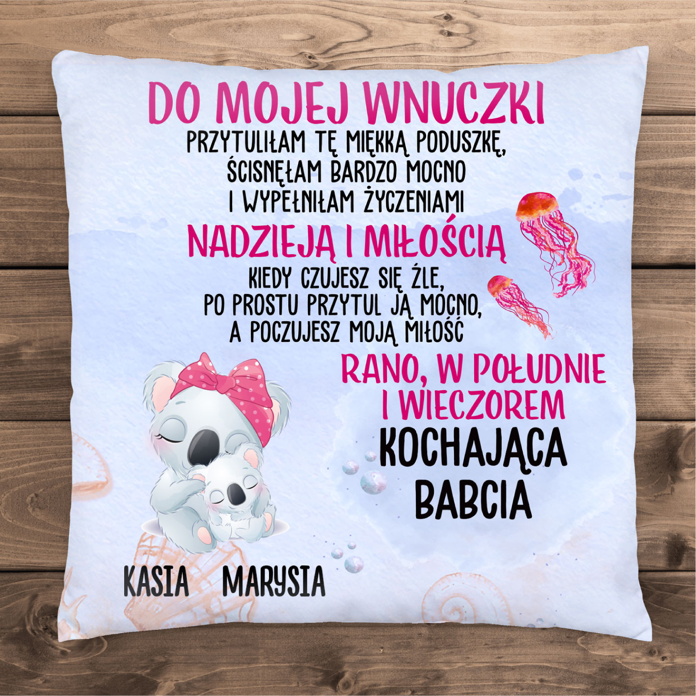 Poduszka dla Wnuczki