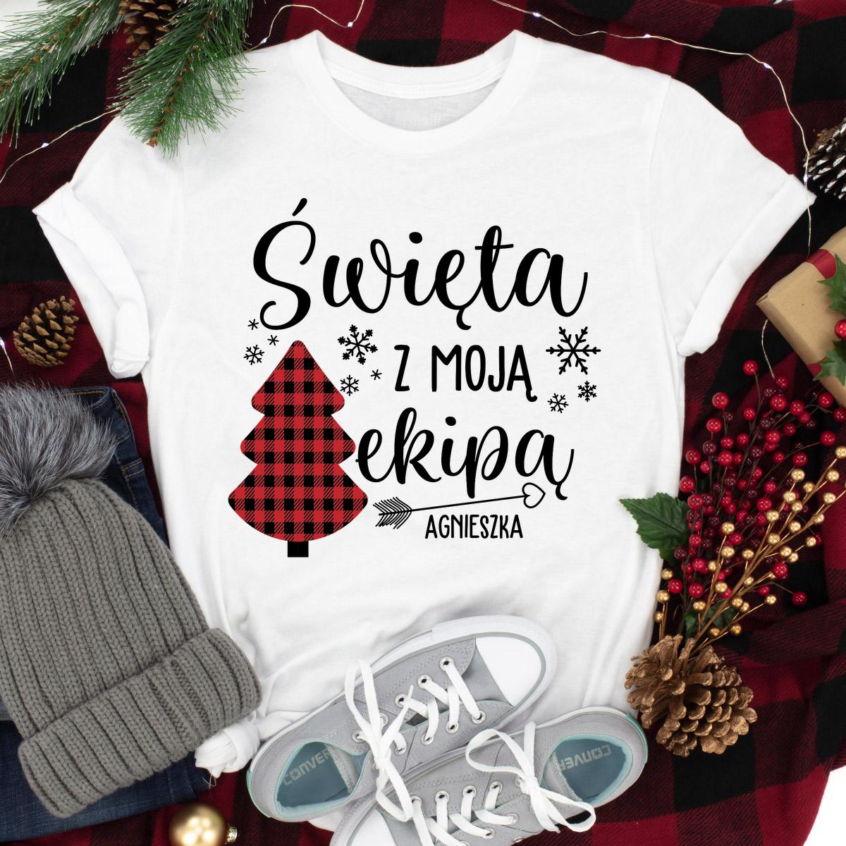 Święta z moją ekipą - koszulka