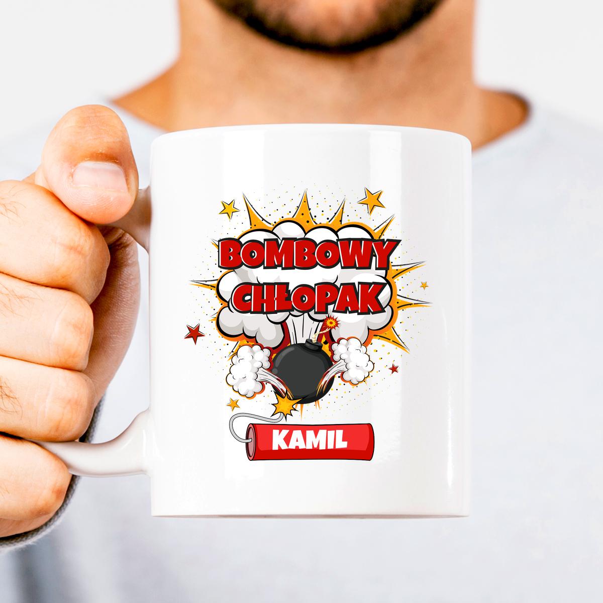 Bombowy chłopak - kubek