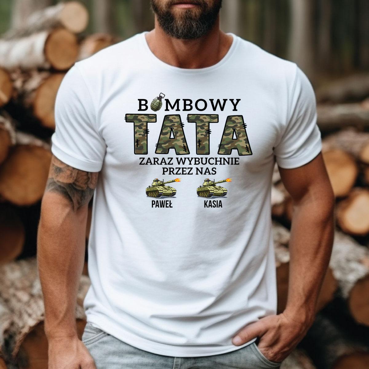 Bombowy tata - koszulka
