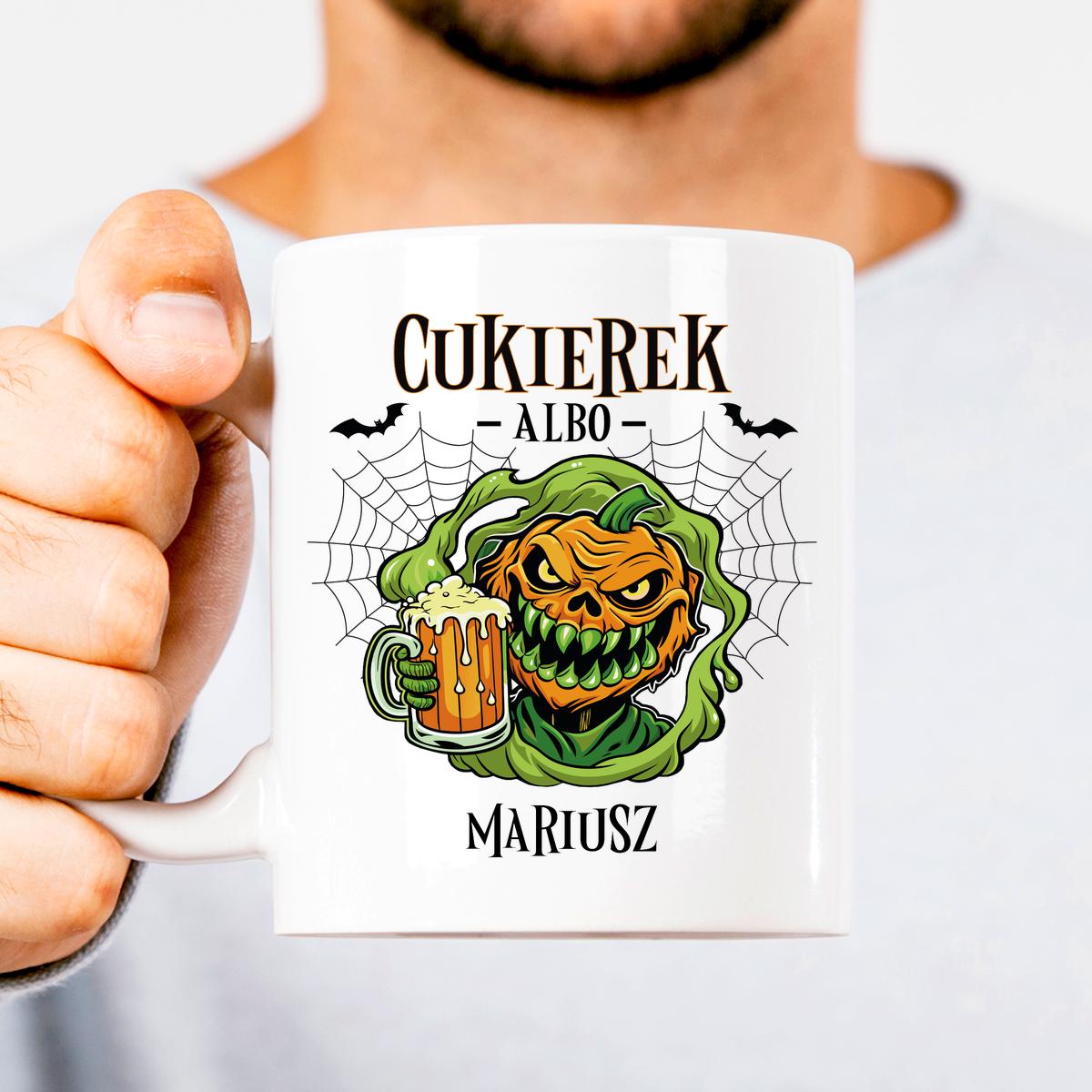 CUKIEREK ALBO PIWO - kubek