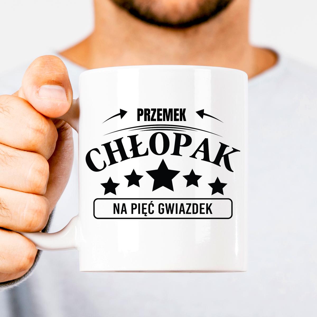 Chłopak na pięć gwiazdek - kubek