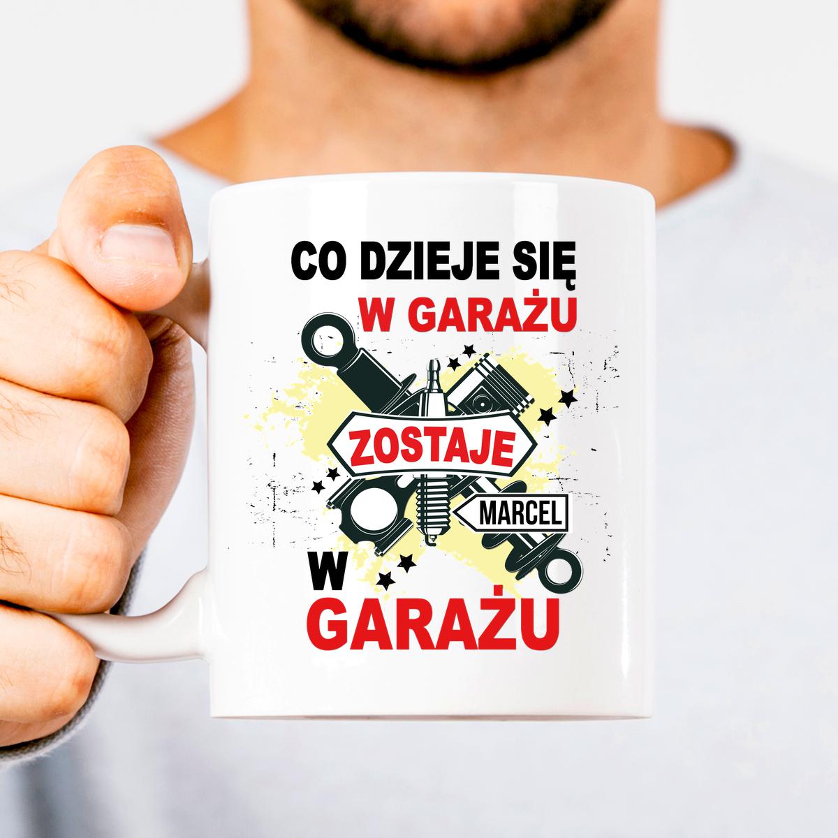 Co dzieje się w garażu, zostaje w garażu - Kubek