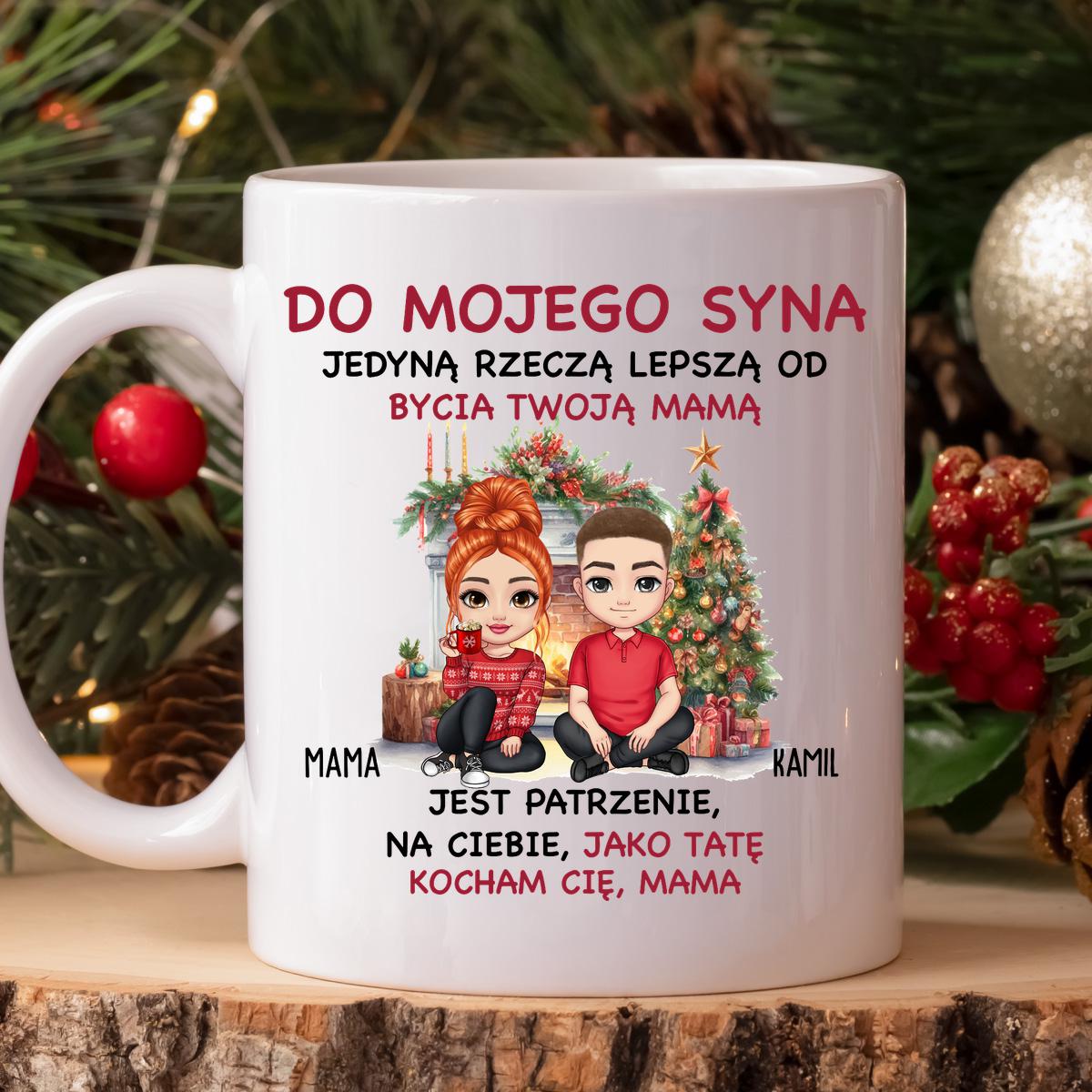 Do mojego syna - kubek święta