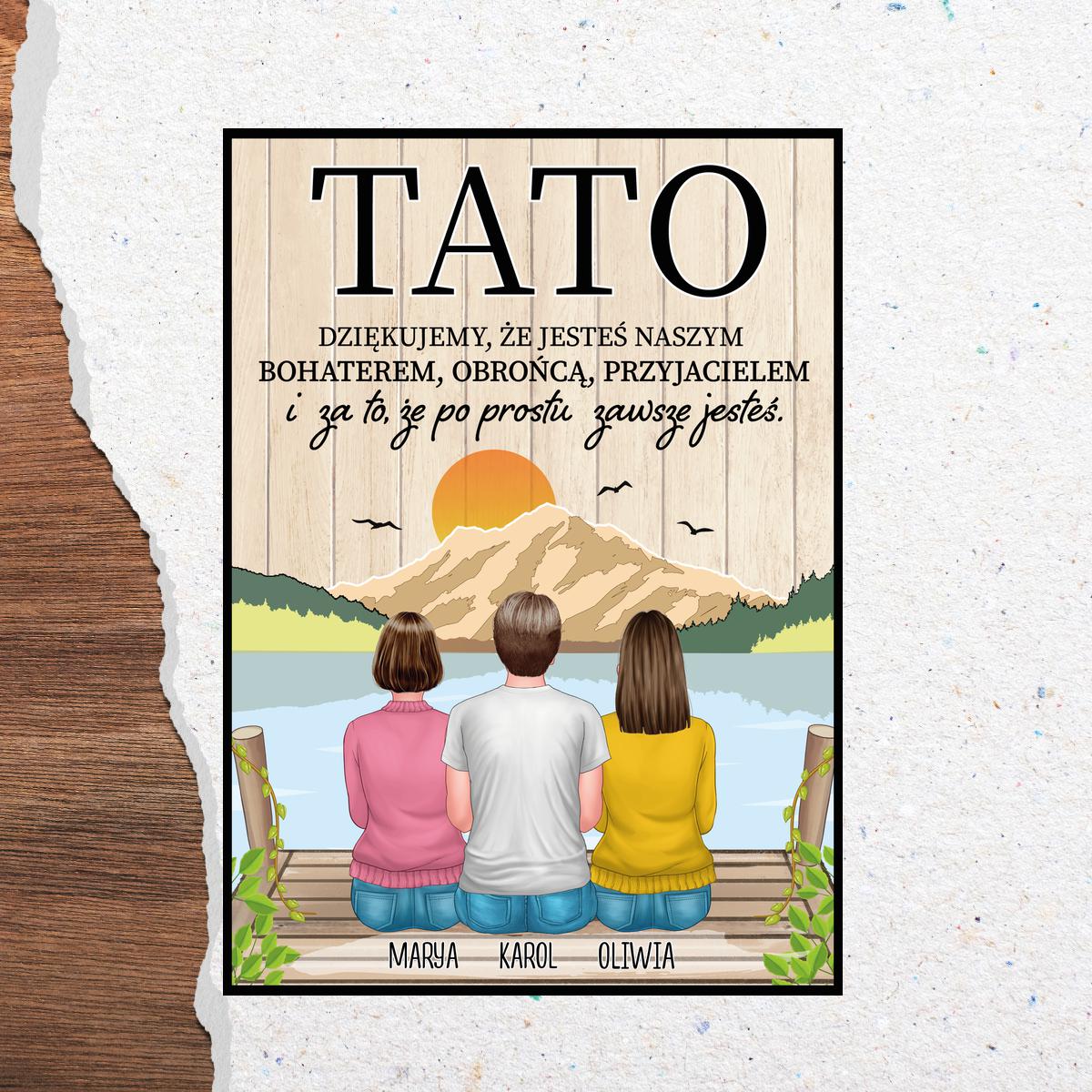 Dziękujemy Tato - Tabliczka