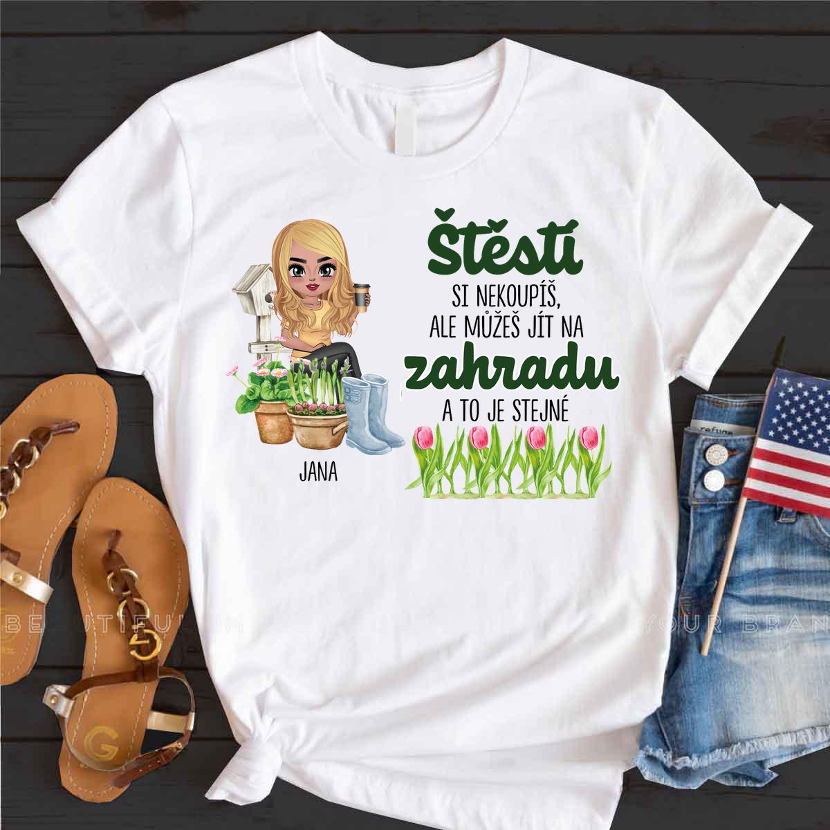 Jít do zahrady
