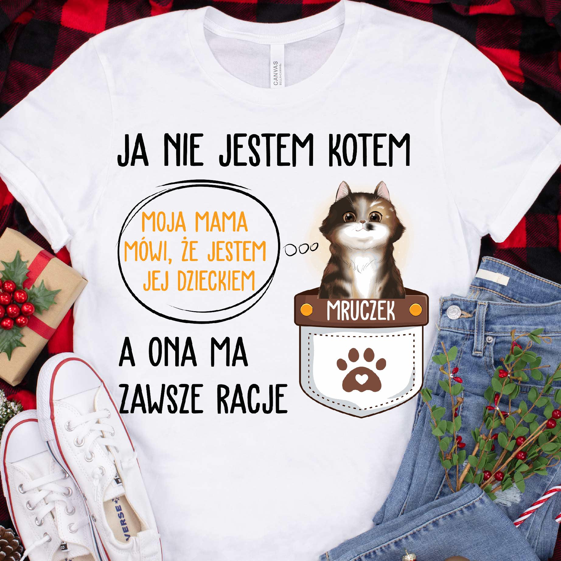 Ja nie jestem kotem - Koszulka