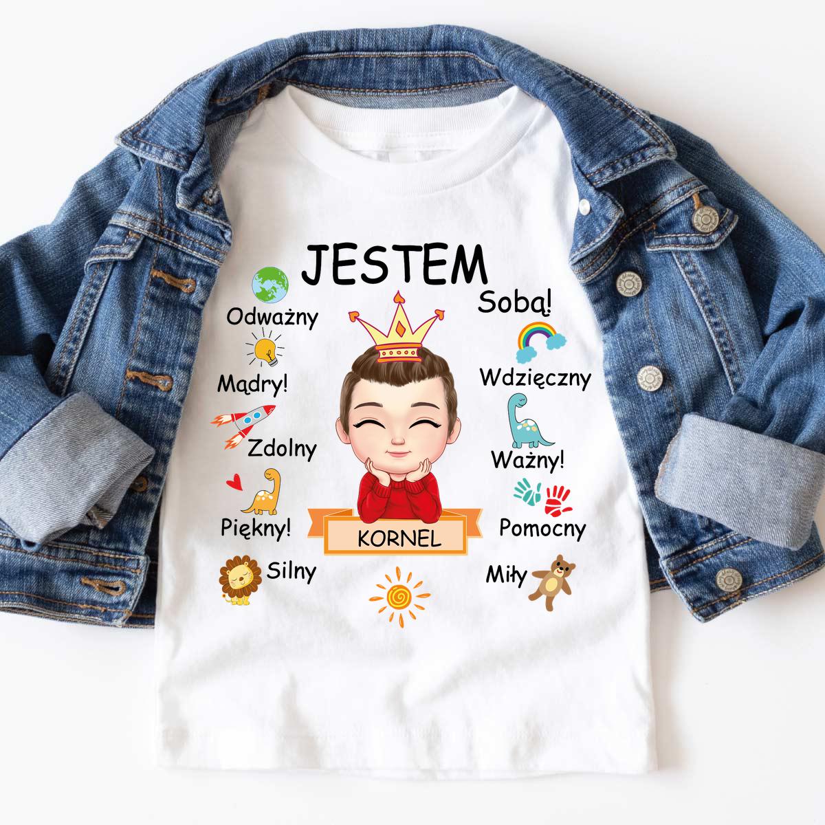 Jestem - Koszulka dziecięca