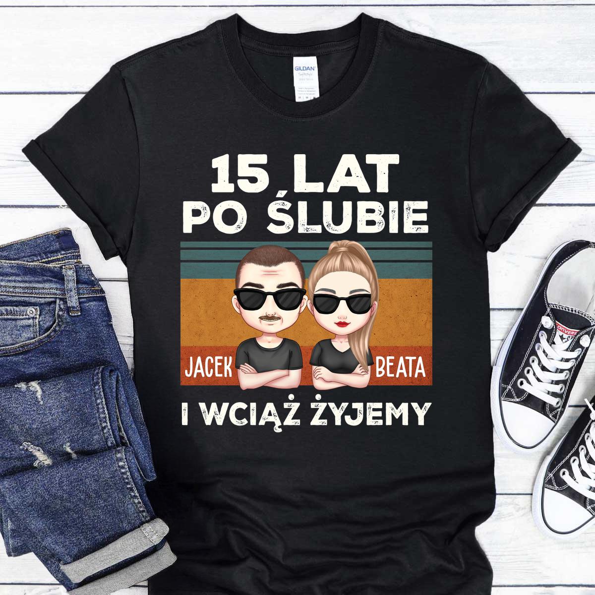 Już trochę po ślubie i wciąż żyjemy