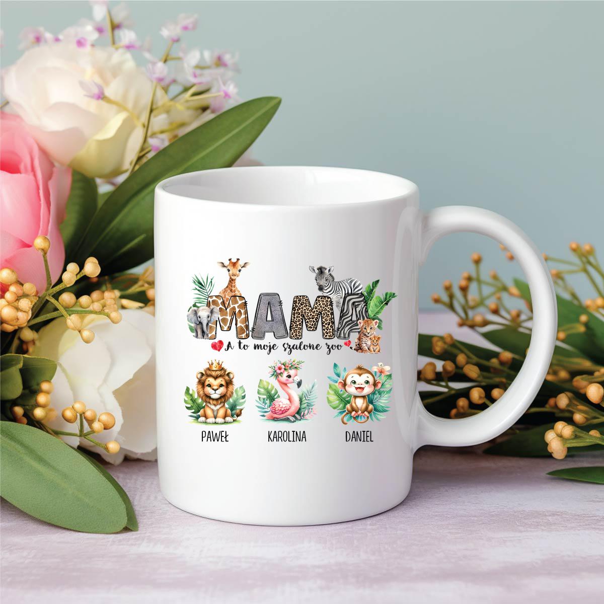 Mama - A to moje szalone Zoo - Kubek