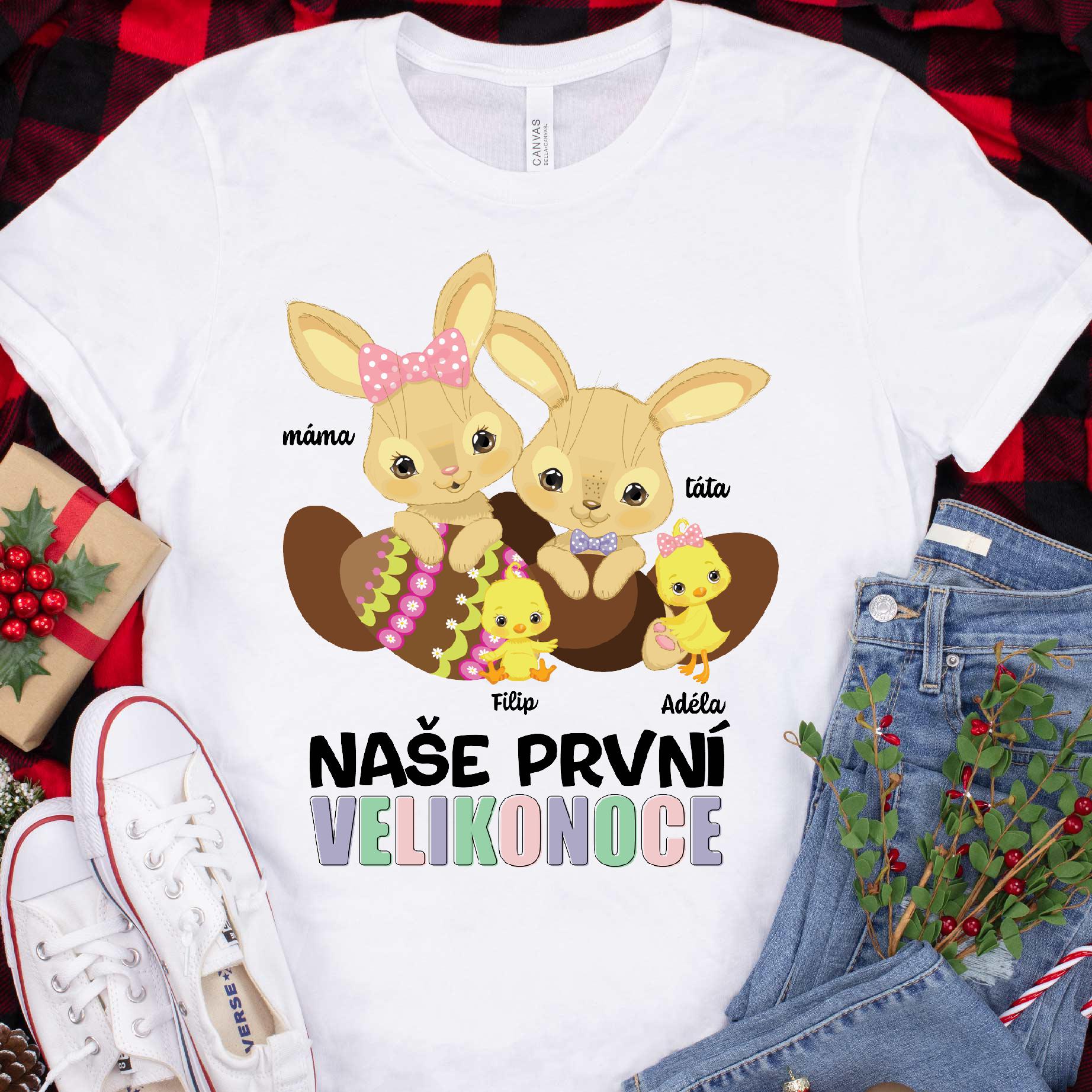 Naše první Velikonoce
