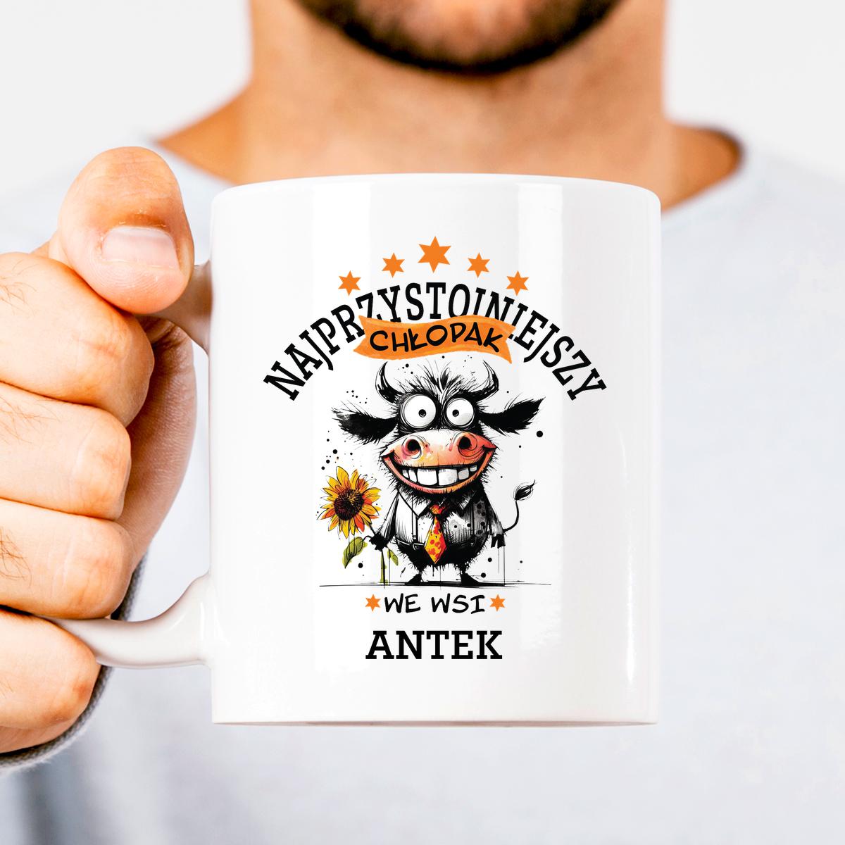 Najprzystojniejszy chłopak we wsi - kubek
