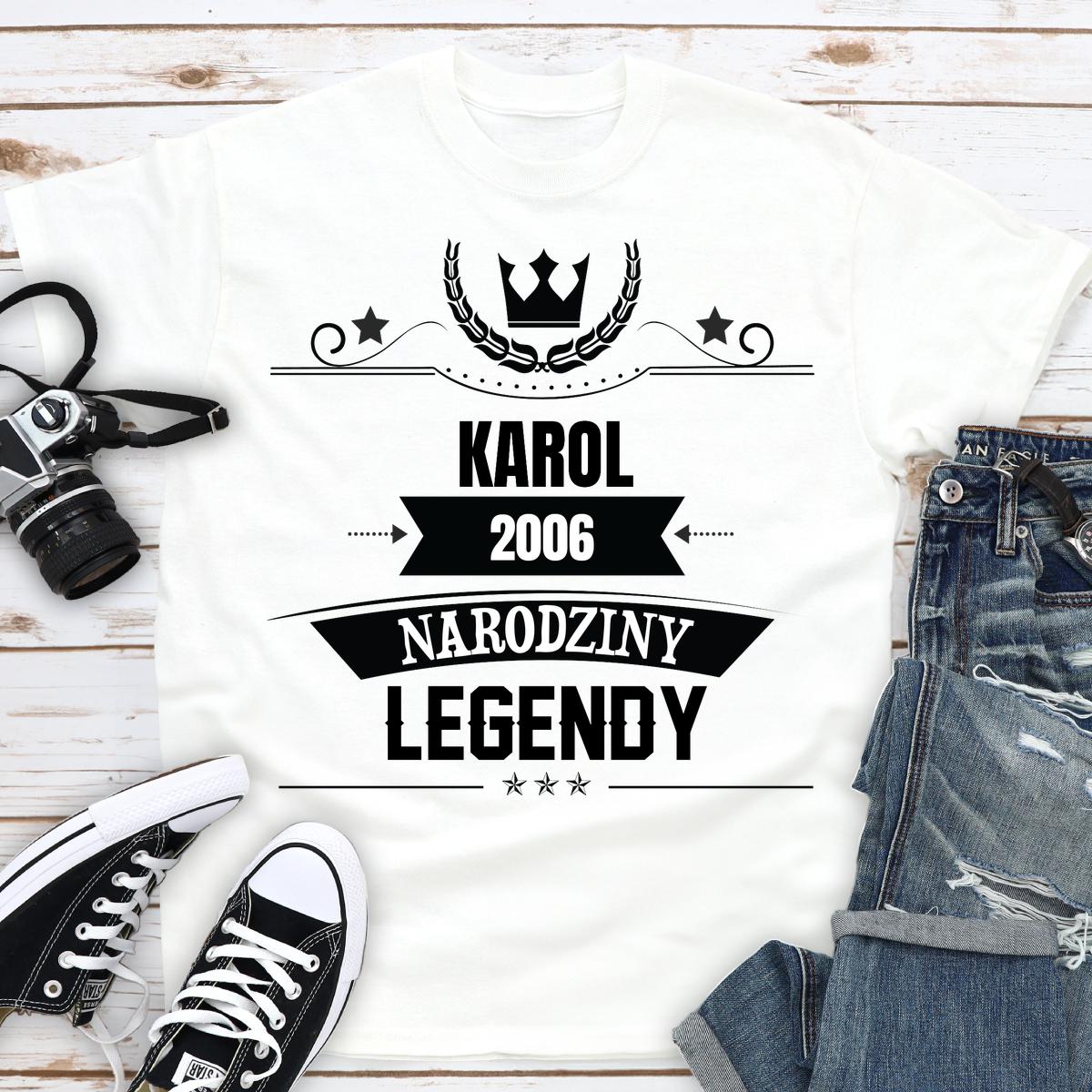 Narodziny legendy - koszulka na urodziny