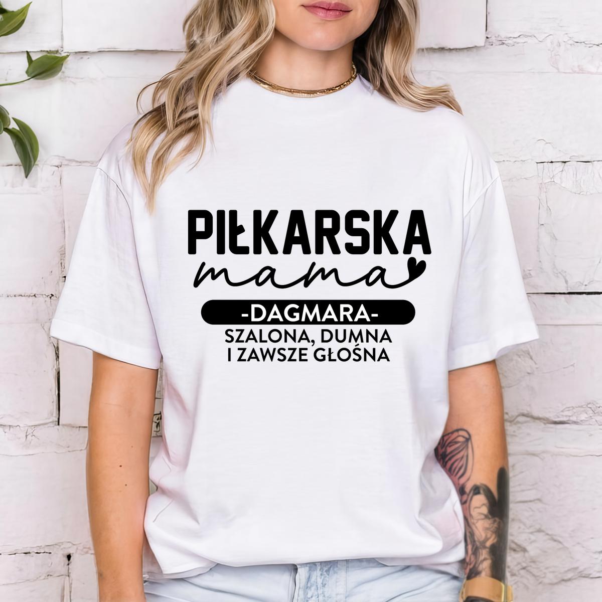 Piłkarska mama - koszulka