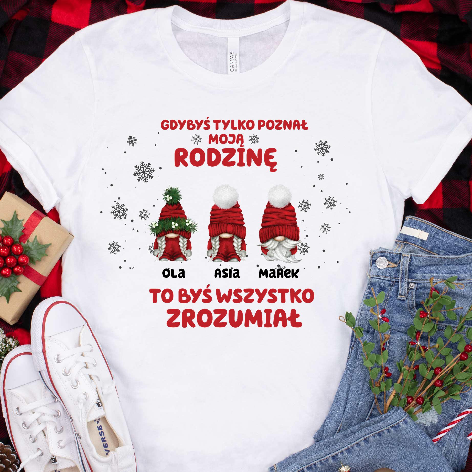 Poznał moją rodzinę
