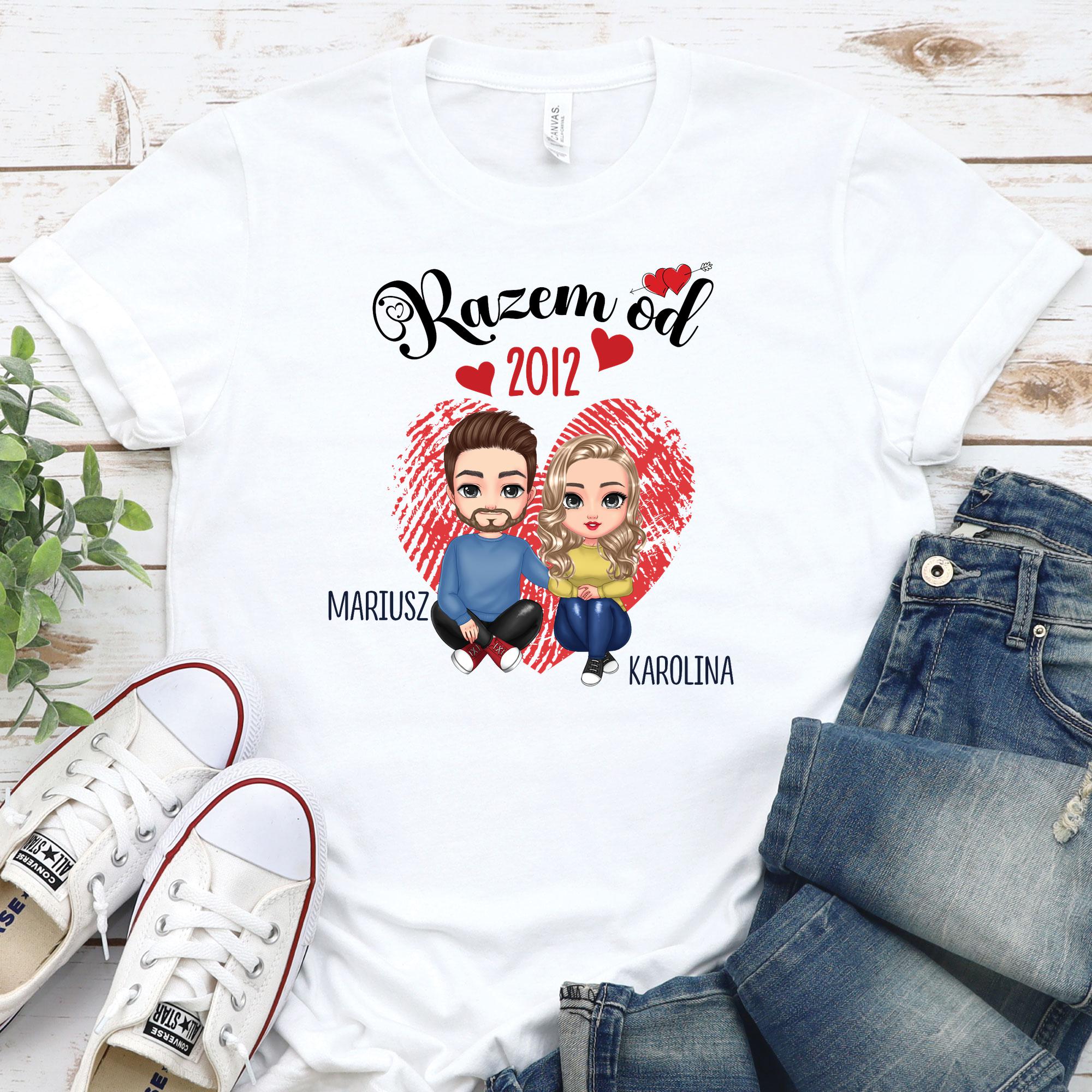 Razem od ... (Serce) - koszulka