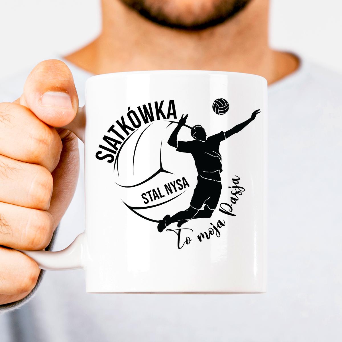 Siatkówka, to moja pasja - kubek