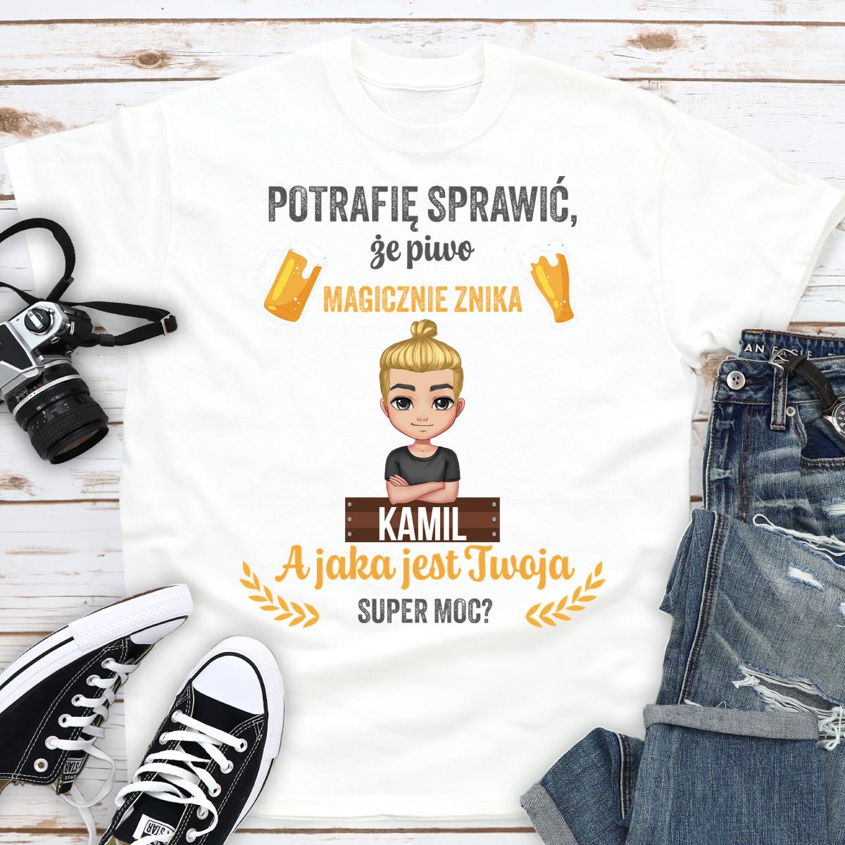 Sprawiam, że piwo magicznie znika