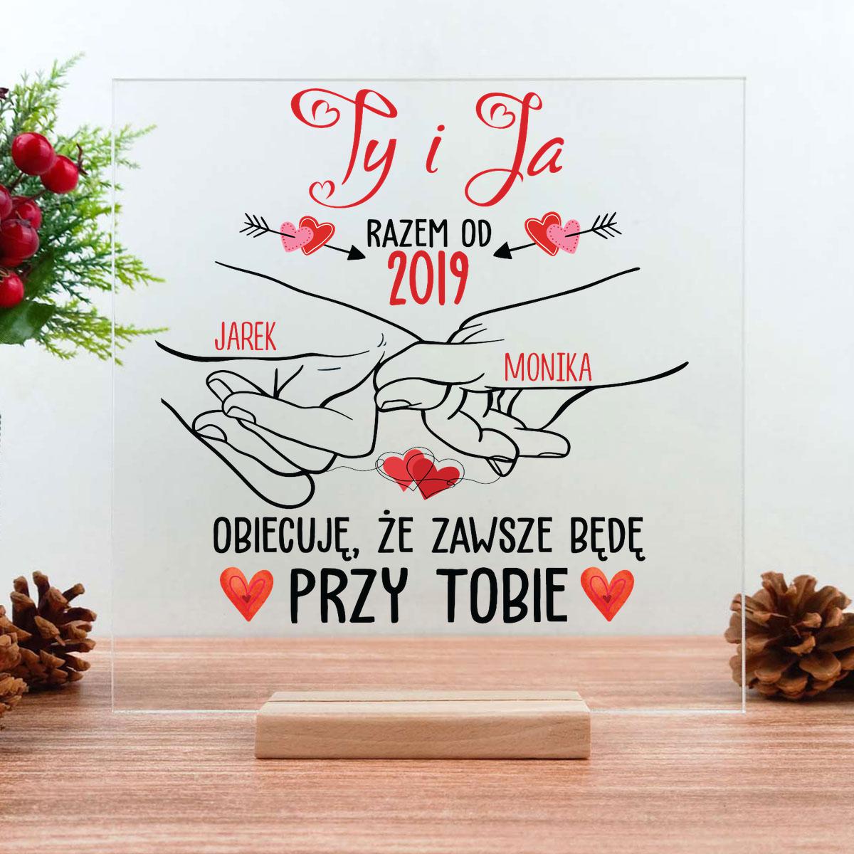 TY I JA (ZAWSZE BĘDĘ PRZY TOBIE) - Akryl