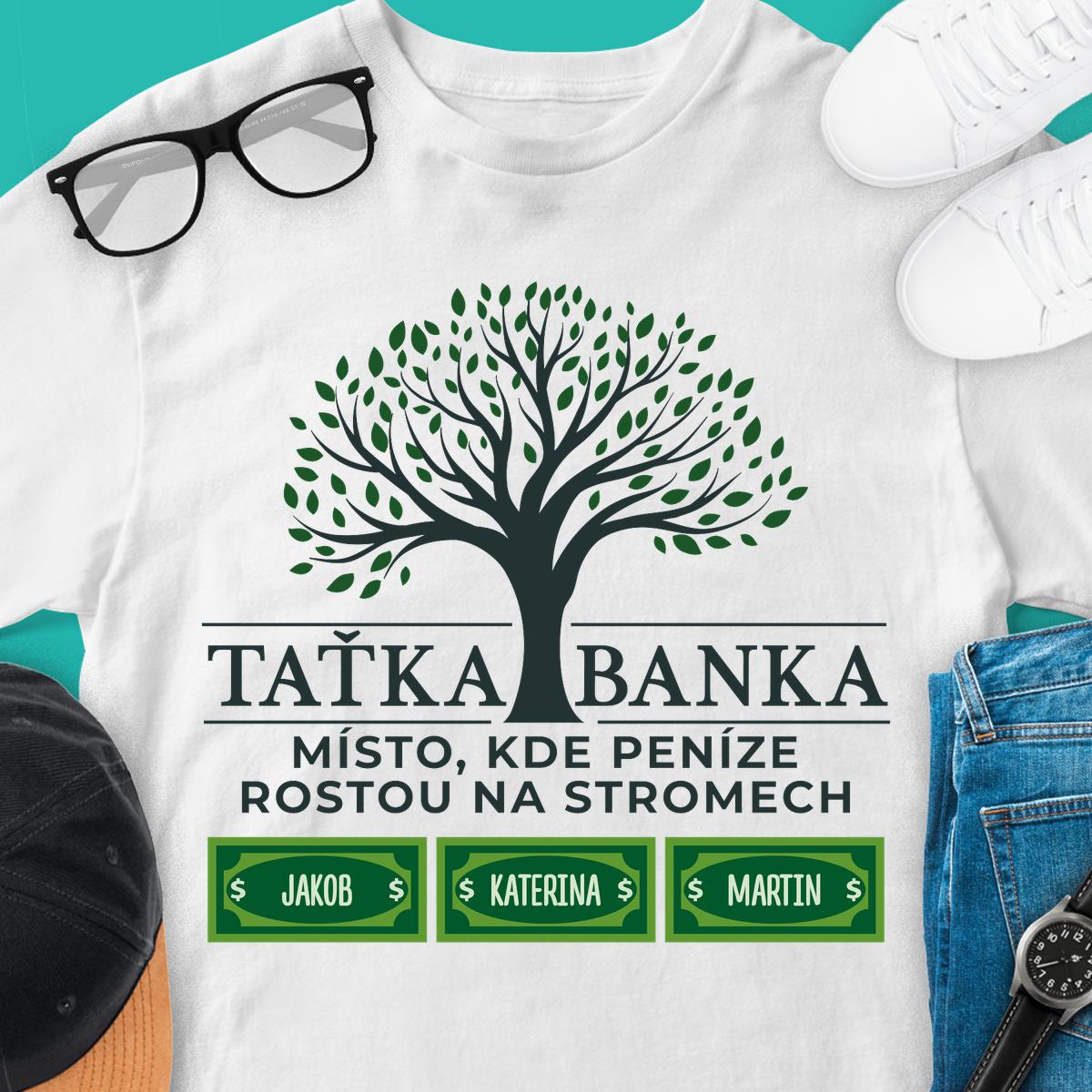 Taťka banka - tričko