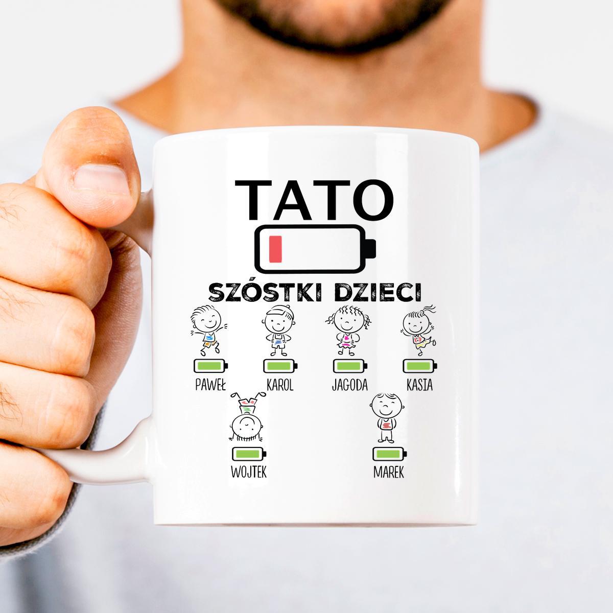 Tato i dzieci (Baterie) - kubek