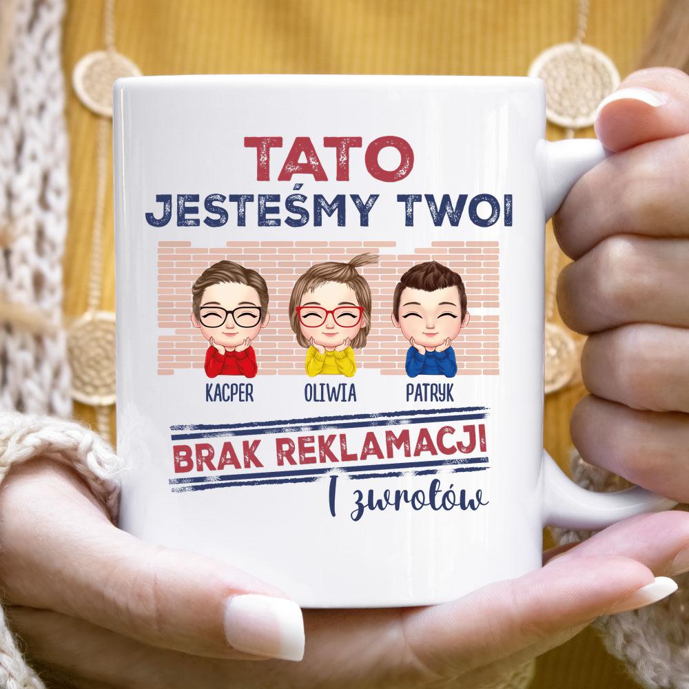 Tato, jesteśmy twoi - Kubek na prezent