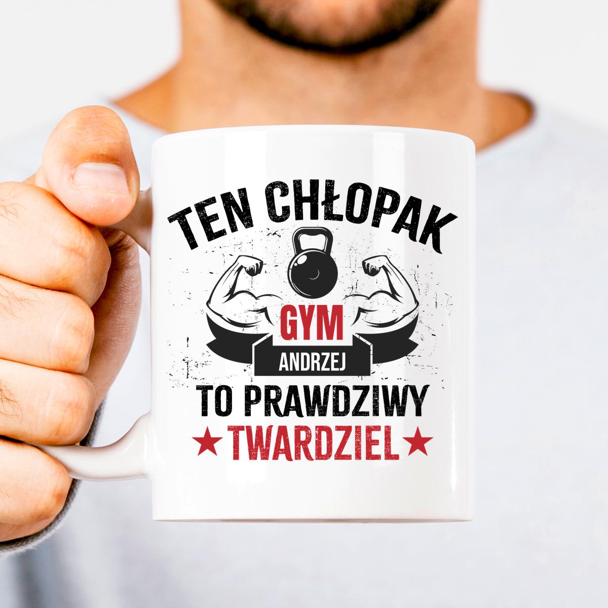 Ten chłopak to prawdziwy twardziel - Kubek
