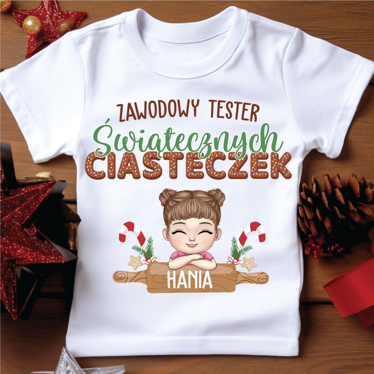 Tester świątecznych ciasteczek