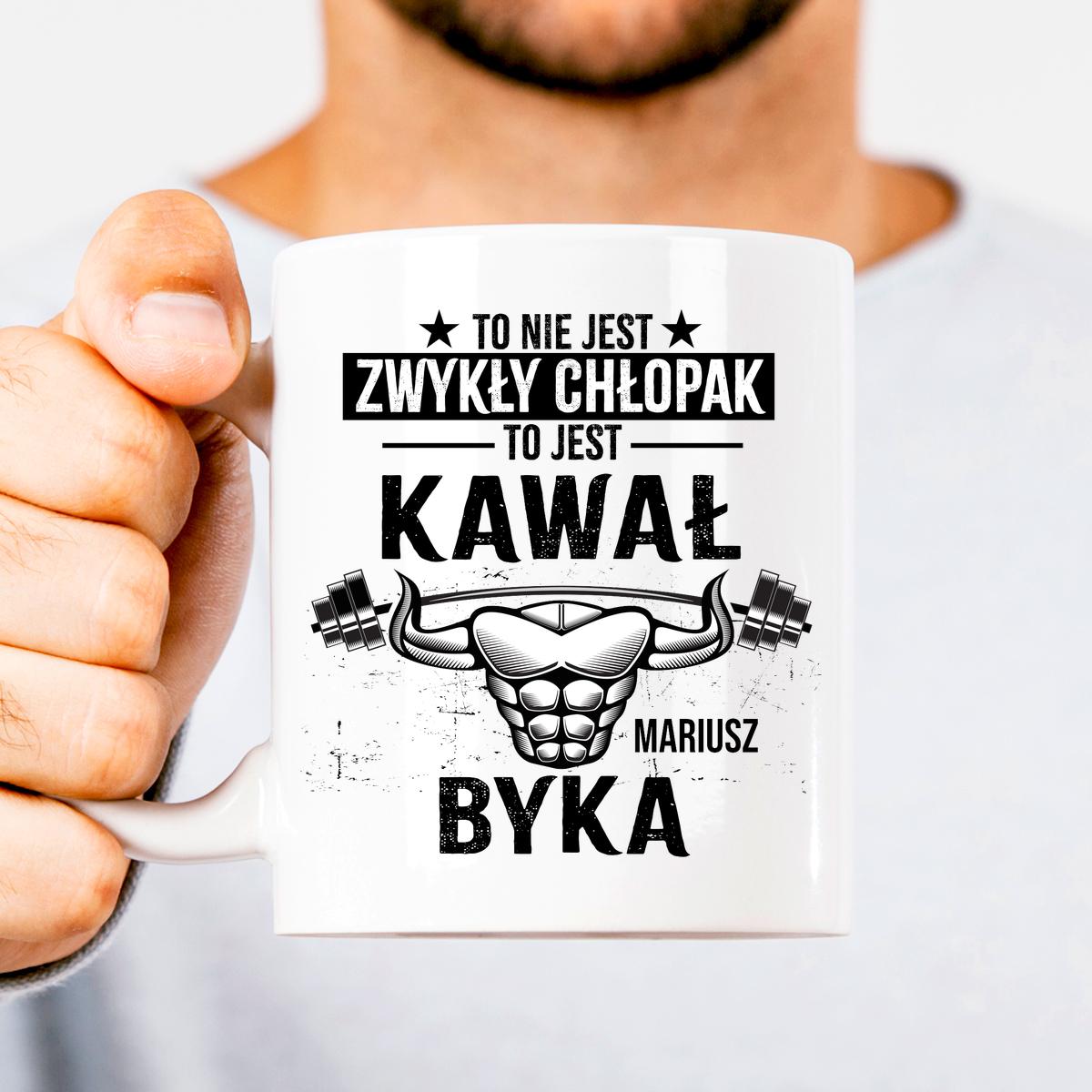 To nie jest zwykły chłopak, to kawał byka - Kubek