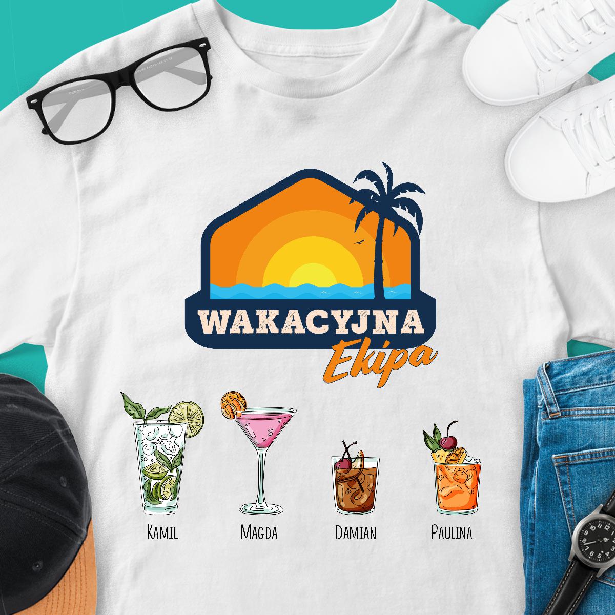 Wakacyjna ekipa - drink