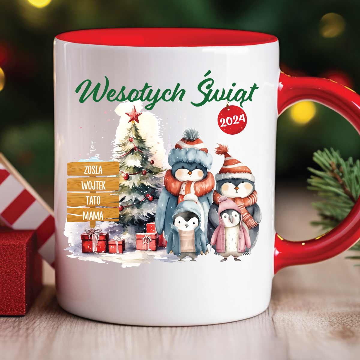 Wesołych Świąt 2024 - kubek