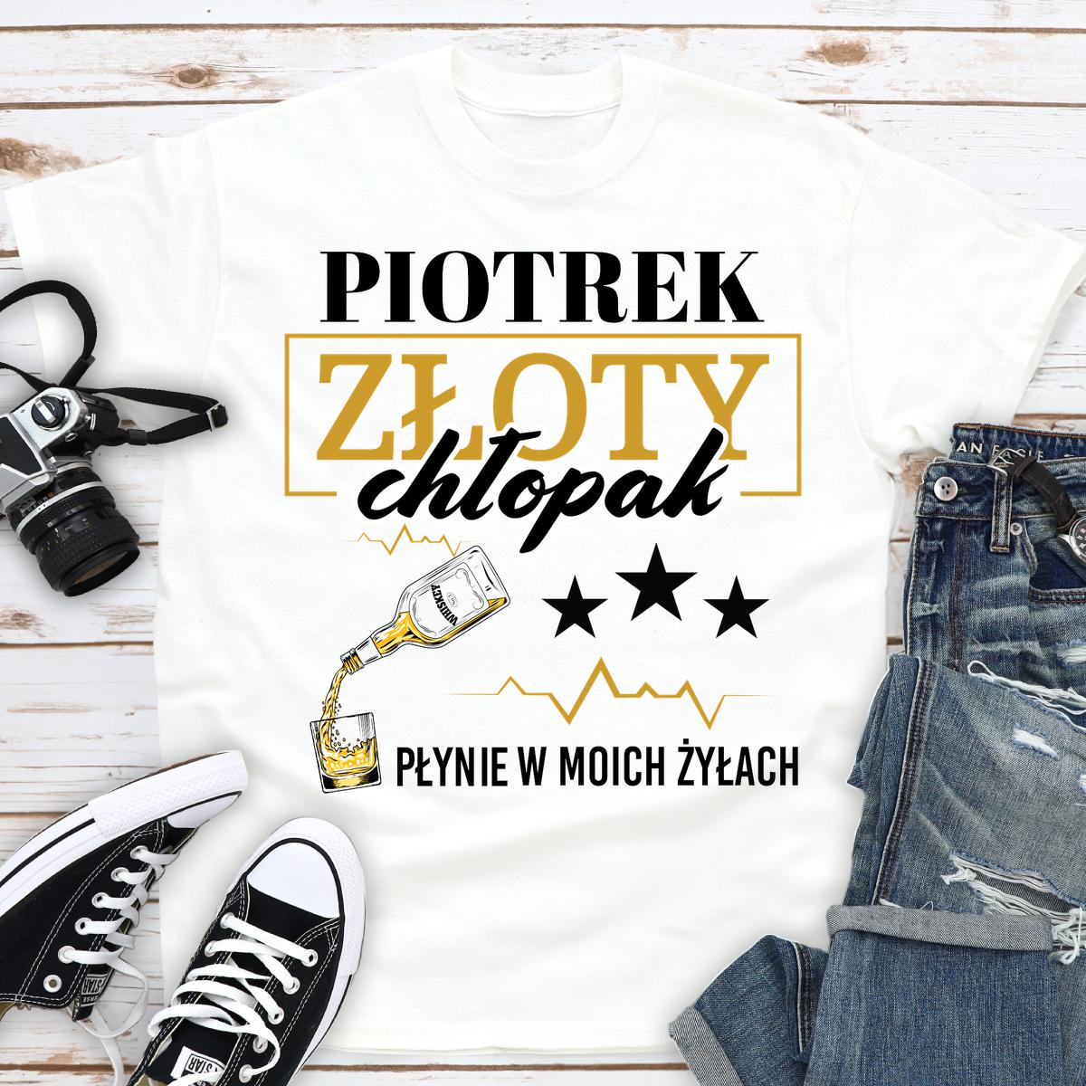 Złoty chłopak - koszulka