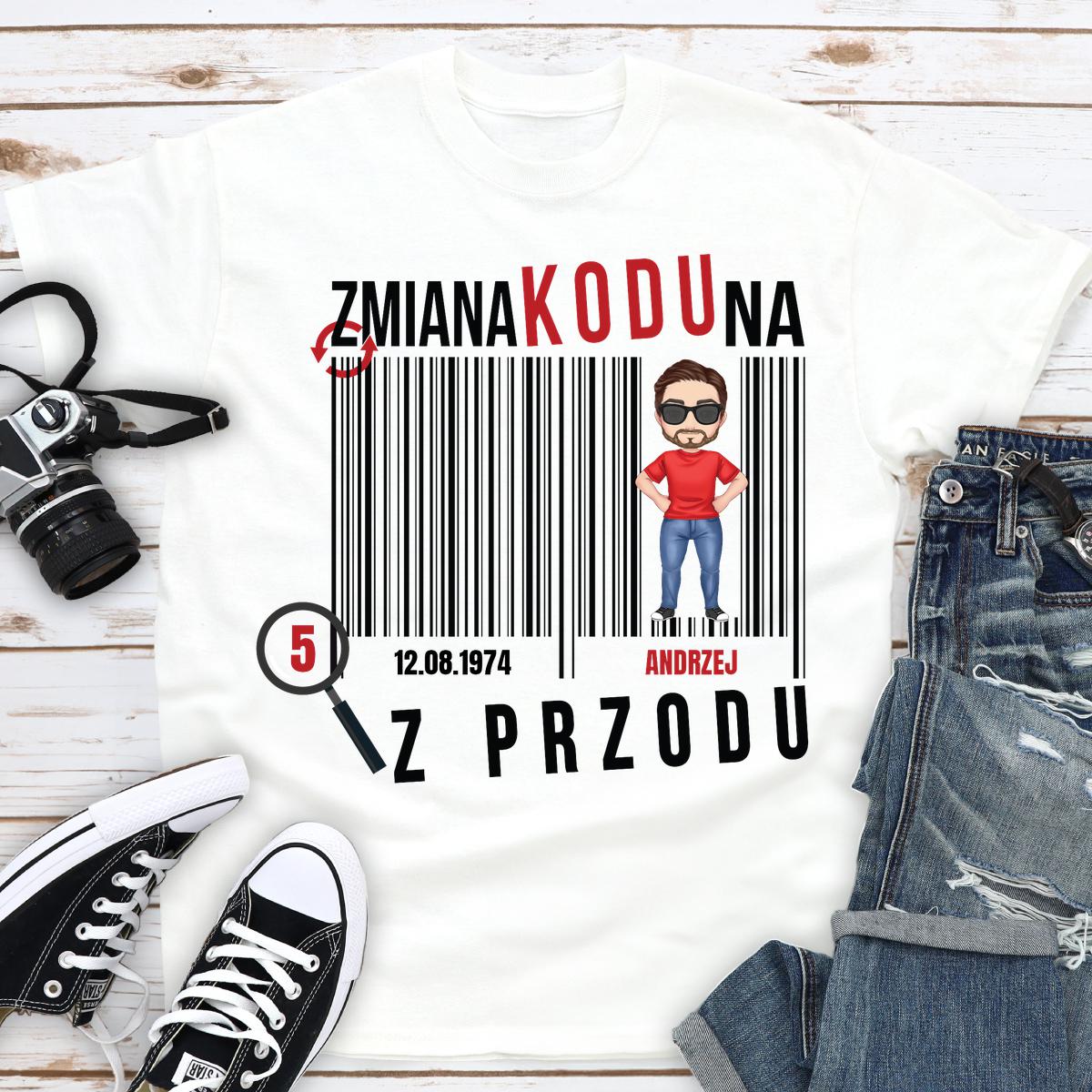 Zmiana kodu na ... - koszulka