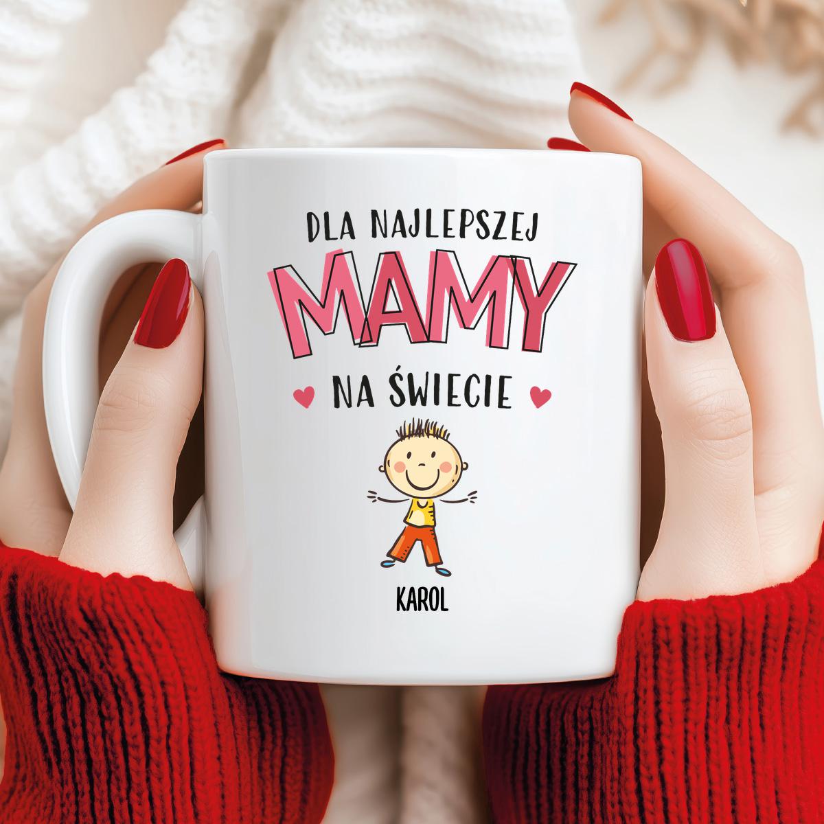 dla najlepszej mamy na świecie kubek